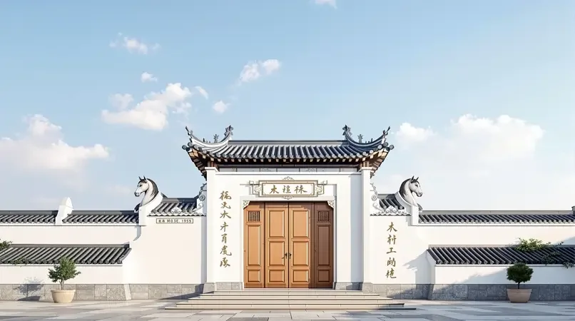 中国传统建筑之美：徽派马头墙 - 中文字幕视频