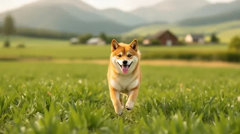 柴犬的乡村日常，治愈系慢生活 - 中文字幕视频